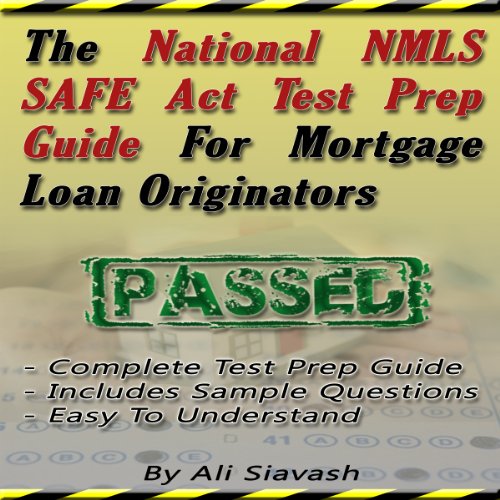 Book Cover The National NMLS SAFE Act Test Prep Guide for Mortgage Loan Originators
