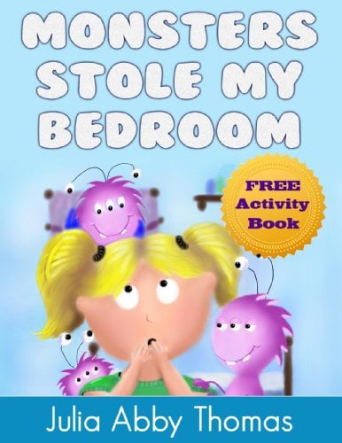 Book Cover Children's Ebook: Monsters Stole My Bedroom (Book Three) (A Funny And Beautifully Illustrated Children's Bedtime Rhyming Picture Book For Ages 2-8) (A Monster Stole My Shoe Series 3)