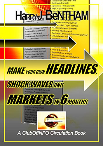 Book Cover Make Your Own Headlines, Shock Waves and Markets in Six Months: An Internet Writer's Campaign