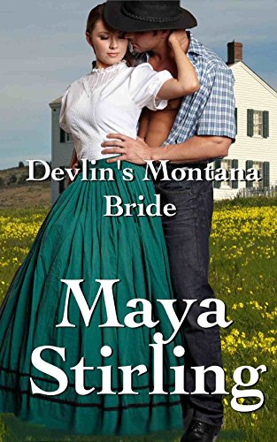 Book Cover Devlin's Montana Bride (Sweet, clean Western Historical Romance)(Montana Ranchers and Brides series Book 2) (Montana Ranchers Brides)