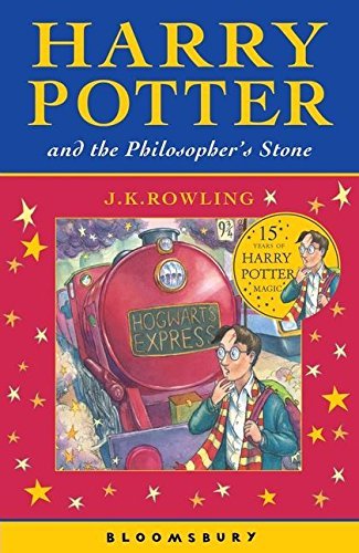 Book Cover By J.K. Rowling Harry Potter and the Philosopher's Stone (First Edition)