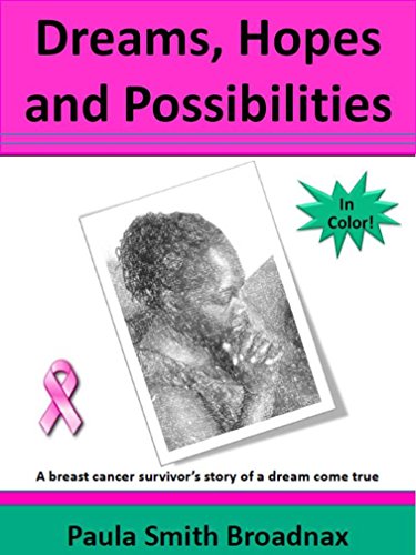 Book Cover Dreams, Hopes and Possibilities (in color): a breast cancer survivor's story of a dream come true!