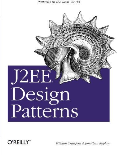 Book Cover J2EE Design Patterns 1st edition by Crawford, William, Kaplan, Jonathan (2003) Paperback