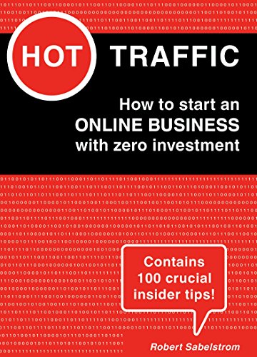 Book Cover HOT TRAFFIC: How to start an ONLINE BUSINESS with zero investment