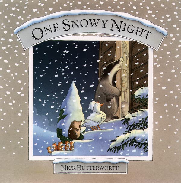Book Cover One Snowy Night