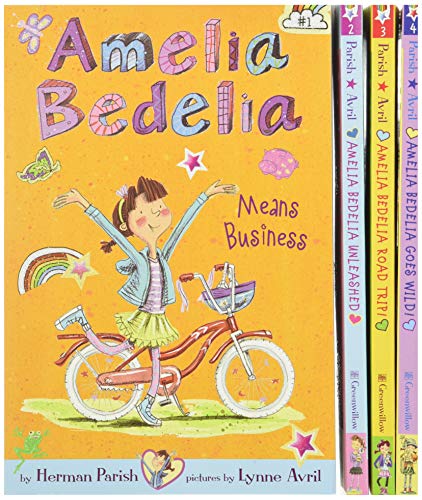Book Cover Amelia Bedelia Chapter Book 4-Book Box Set: Books 1-4