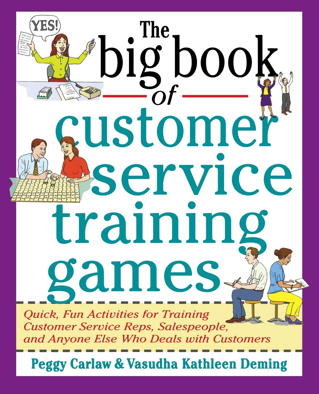 Book Cover The Big Book of Customer Service Training Games (Big Book Series)