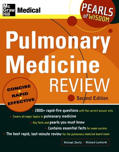 Book Cover Pulmonary Medicine Review: Pearls of Wisdom