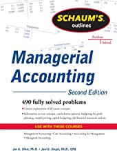 Book Cover Schaum's Outline of Managerial Accounting, 2nd Edition (Schaum's Outlines)