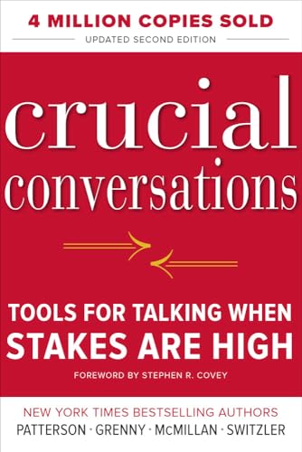 Book Cover Crucial Conversations Tools for Talking When Stakes Are High, Second Edition