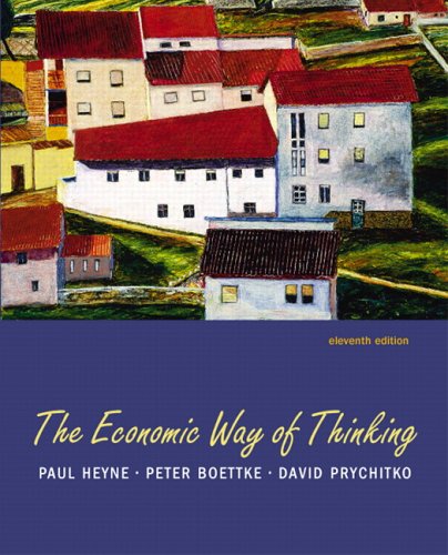 Book Cover Economic Way of Thinking, The (11th Edition)