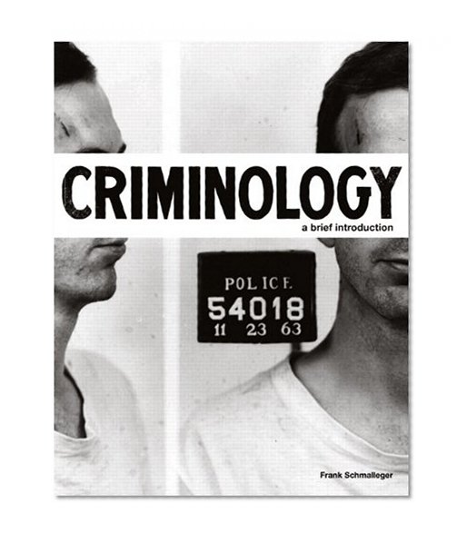 Book Cover Criminology: A Brief Introduction