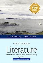 Book Cover Literature: An Introduction to Fiction, Poetry, Drama, and Writing, Compact Edition, MLA Update Edition