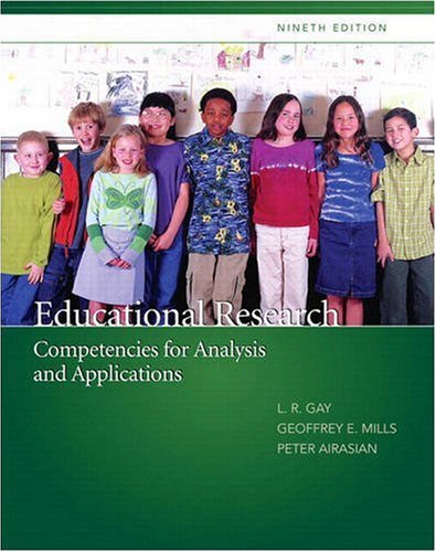 Book Cover Educational Research: Competencies for Analysis and Applications (with MyEducationLab) (9th Edition)