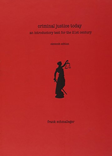 Book Cover Criminal Justice Today: An Introductory Text for the 21st Century
