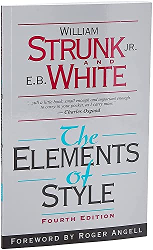 Book Cover The Elements of Style, Fourth Edition