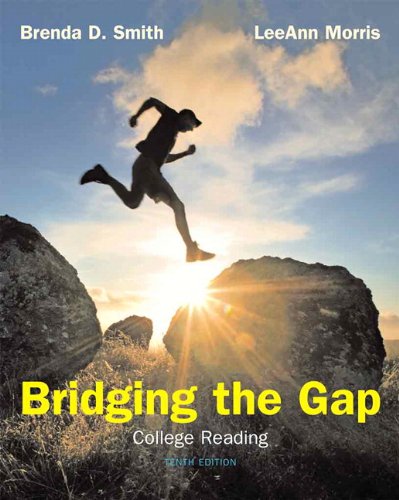 Book Cover Bridging The Gap: College Reading (10th Edition)