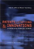 Book Cover Patents, Citations, and Innovations: A Window on the Knowledge Economy (The MIT Press)