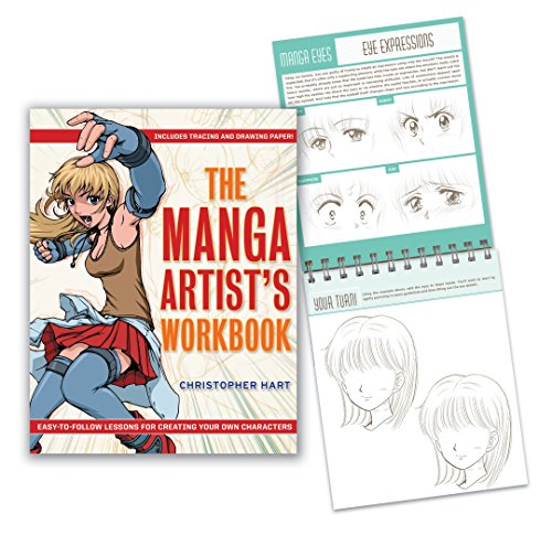 Book Cover The Manga Artist's Workbook: Easy-to-Follow Lessons for Creating Your Own Characters