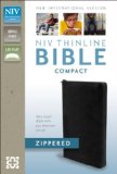 Book Cover NIV Thinline Zippered Collection Bible, Compact