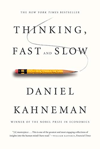 Book Cover Thinking, Fast and Slow