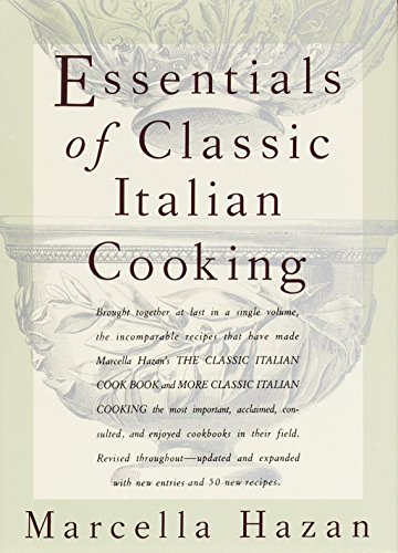 Book Cover Essentials of Classic Italian Cooking