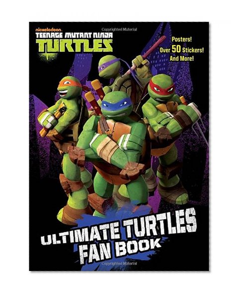 Book Cover Ultimate Turtles Fan Book (Teenage Mutant Ninja Turtles) (Full-Color Activity Book with Stickers)