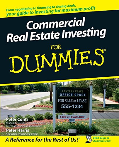 Book Cover Commercial Real Estate Investing For Dummies