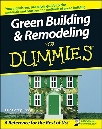 Book Cover Green Building and Remodeling For Dummies