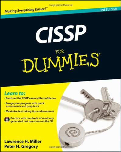 Book Cover CISSP For Dummies