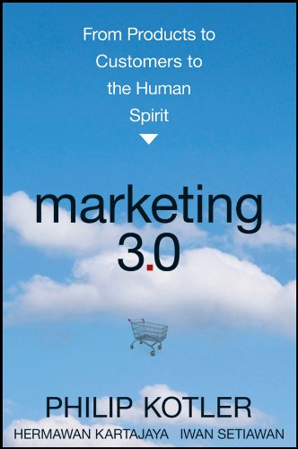 Book Cover Marketing 3.0: From Products to Customers to the Human Spirit