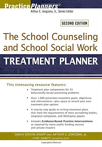 Book Cover The School Counseling and School Social Work Treatment Planner
