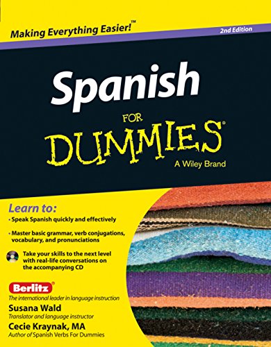 Book Cover Spanish For Dummies