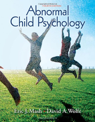 Book Cover Abnormal Child Psychology (Available Titles CengageNOW)