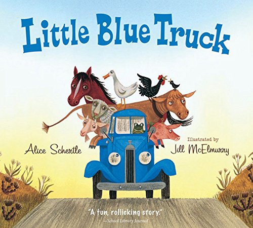 Book Cover Little Blue Truck board book