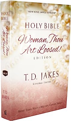 Book Cover NKJV, Woman Thou Art Loosed, Paperback, Red Letter Edition