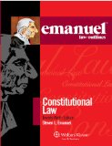 Book Cover Emanuel Law Outlines: Constitutional Law, 2011 Edition