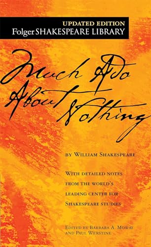 Book Cover Much Ado About Nothing (Folger Shakespeare Library)