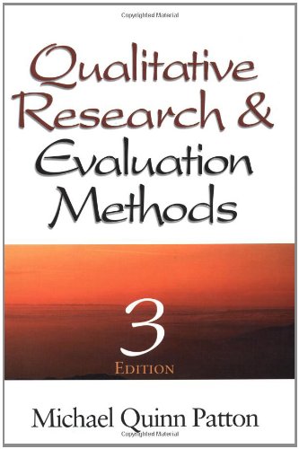Book Cover Qualitative Research & Evaluation Methods
