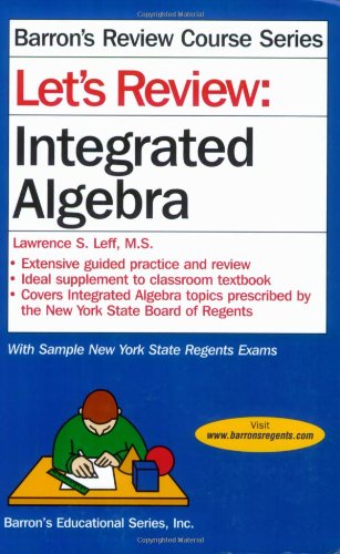 Book Cover Let's Review: Integrated Algebra (Let's Review Series)