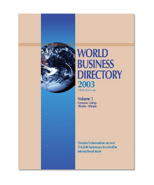 Book Cover World Business Directory 11 4v Set
