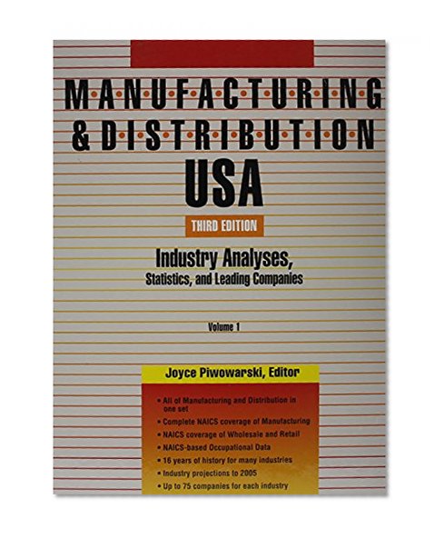 Book Cover Manufacturing & Distribution USA, 3v Set