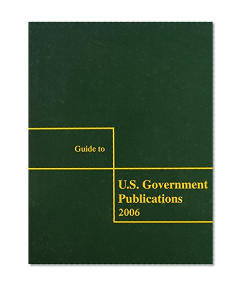 Book Cover Guide to U.S. Government Publications