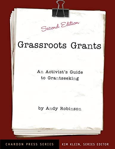 Book Cover Grassroots Grants: An Activist's Guide to Grantseeking