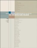 Book Cover The Architecture Reader: Essential Writings from Vitruvius to the Present