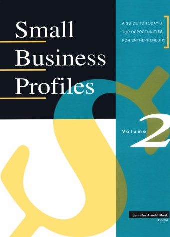 Book Cover Small Business Profiles 2