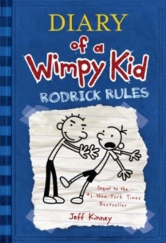 Book Cover Diary of a Wimpy Kid Rodrick Rules