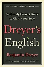 Book Cover Dreyer's English: An Utterly Correct Guide to Clarity and Style