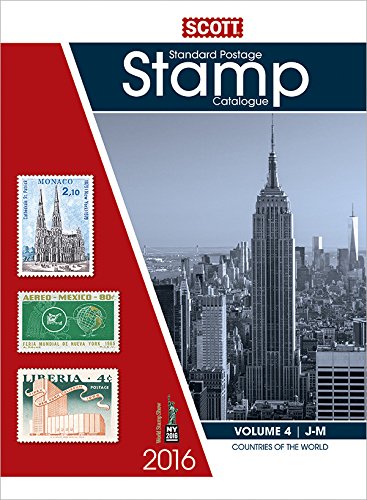 Book Cover 2016 Scott Catalogue Volume 4 (Countries J-M): Standard Postage Stamp Catalogue (Scott Standard Postage Stamp Catalogue Vol 4 Countries J-M)