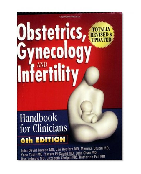 Book Cover Obstetrics, Gynecology and Infertility: Handbook for Clinicians; Pocket Edition